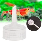 NEW10Pcs аквариум креветки инкубатор для рыб Кепки Artemia инкубатор выводной шкаф аксессуары бутылка из серии сделай сам Системы регулирующий клапан комплект для домашних животных