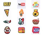 Мультяшные подвески для обуви, животные, Кроксы, пряжка, украшение для обуви, аксессуары для детей, подарок на рождевечерние