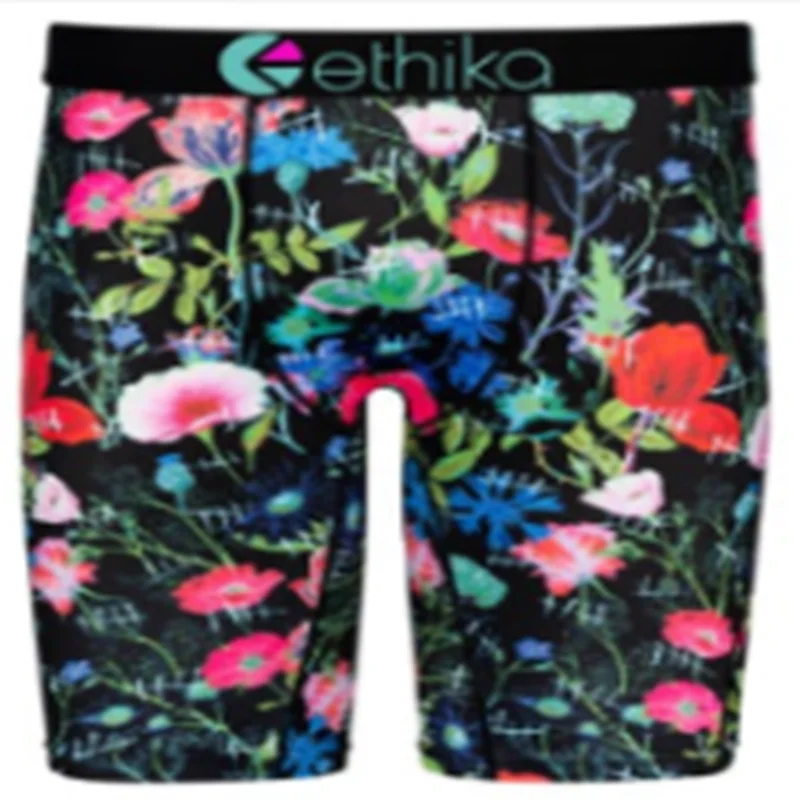 

Новейшие сращивающиеся цветные дышащие мягкие дышащие боксеры Ethika 2022, повседневные индивидуальные модные шорты Ethika