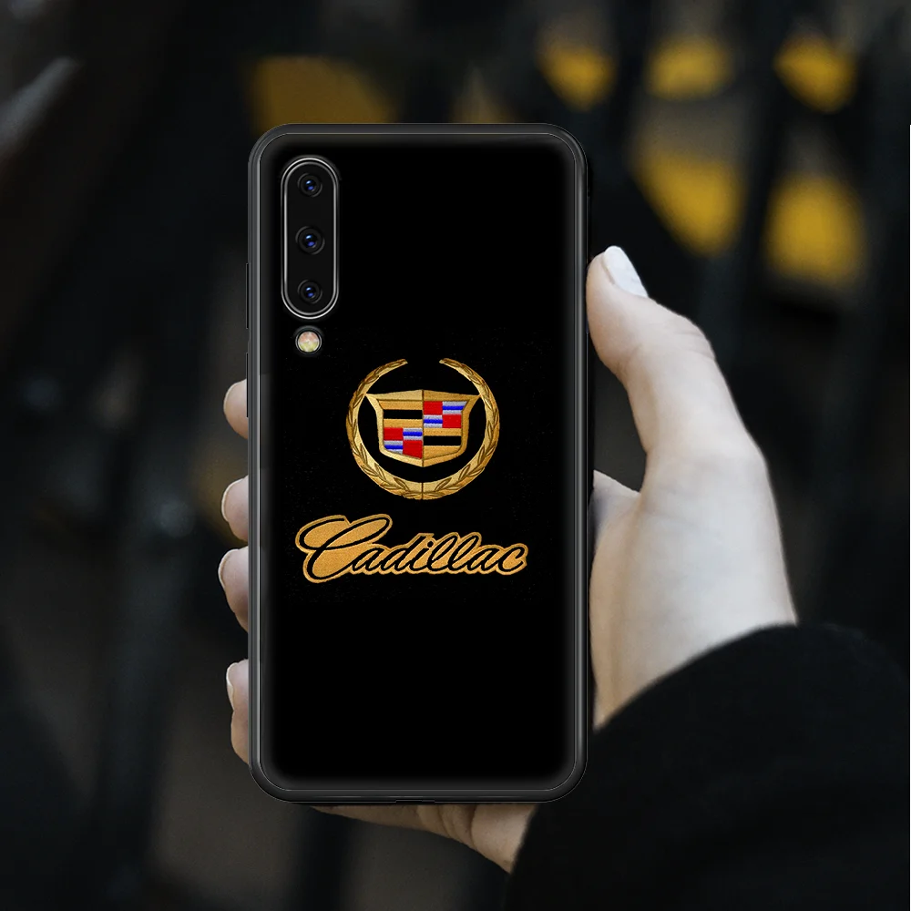 

Stylish Luxury Sports Car for Cadillac Phone Case cover hull For SamSung Galaxy A 3 5 7 10 20 30 40 50 51 70 71 e s plus black