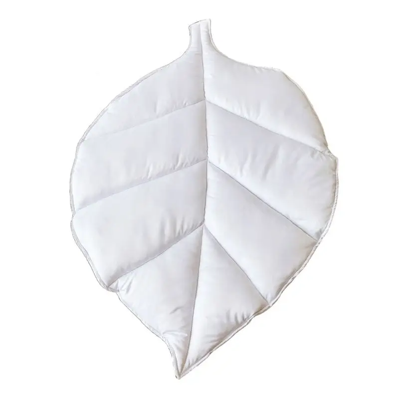 

Baby Kids Play Mat Leaf Shape Carpet Newborn Crawling Blanket Cotton Floor Rug Room Decoration T8ND
