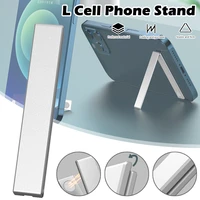 phone holder foldable mobile phone stand l shape self adhesive phone holders for phones and tablets within 12 desk storage