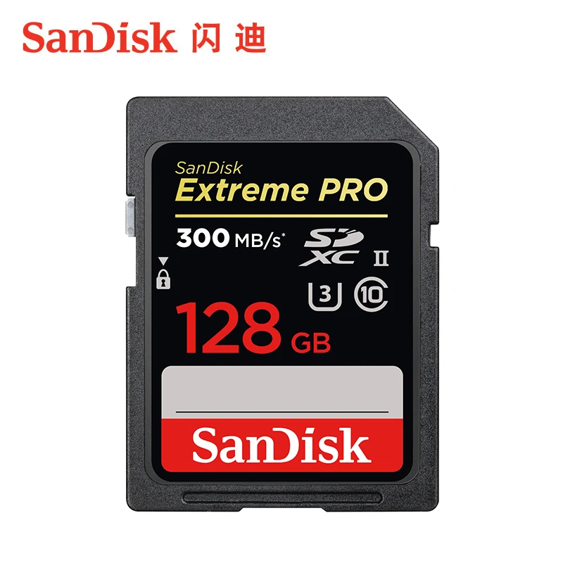 100% оригинальная SD Карта SanDisk Extreme Pro 32 ГБ SDHC класс 10 максимальная скорость чтения 300