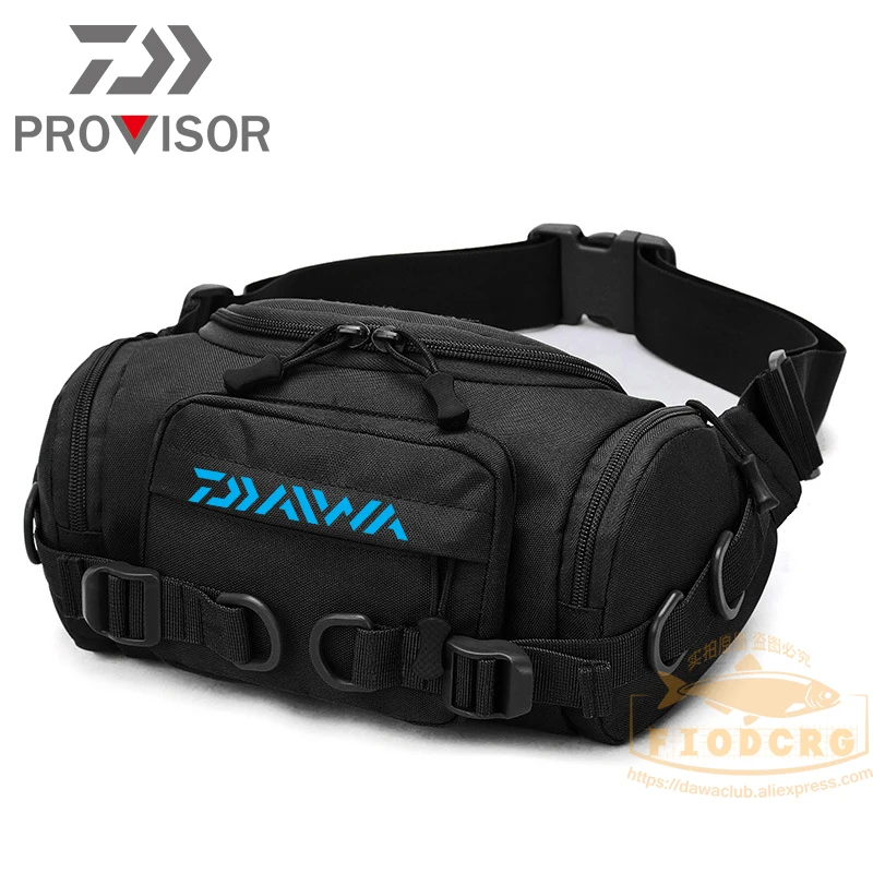

Многофункциональная мужская сумка для хранения DAIWA Fishing, многослойные спортивные походные поясные сумки для отдыха на открытом воздухе, кем...