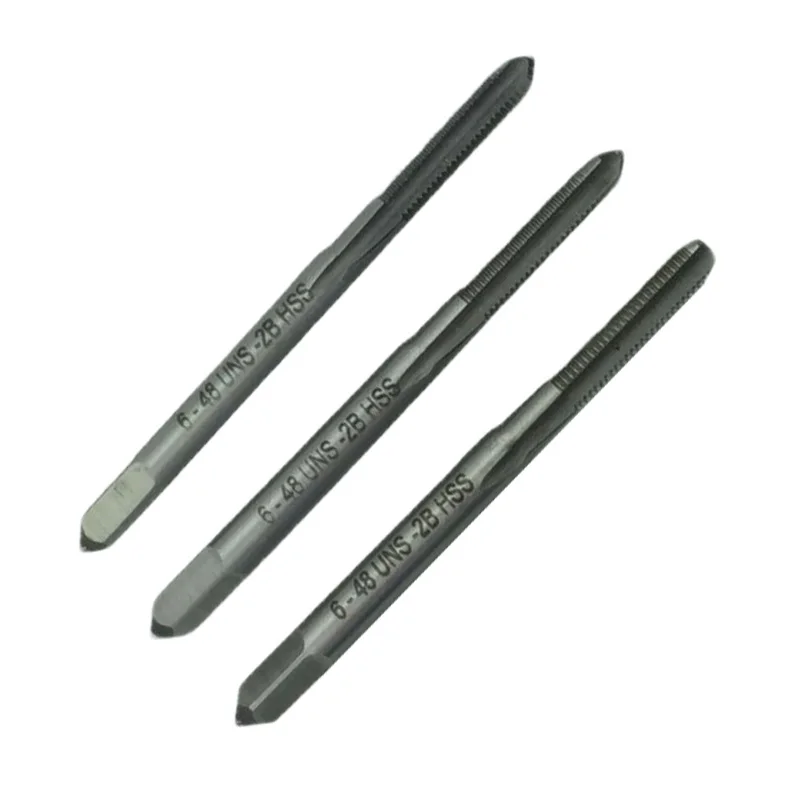 

6-48 UNS 3 Flute HSS Tap High Speed Steel Metalworking Hand Tools Replacement