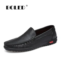 high quality natural leather men flats shoes fashion lace up driving shoes men loafers moccasin handmade men casual shoes