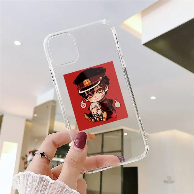 

toilet bound hanako kun Phone Case Transparent Clear for iPhone 11 12 mini pro XS MAX 8 7 6 6S Plus X 5S SE XR 2020