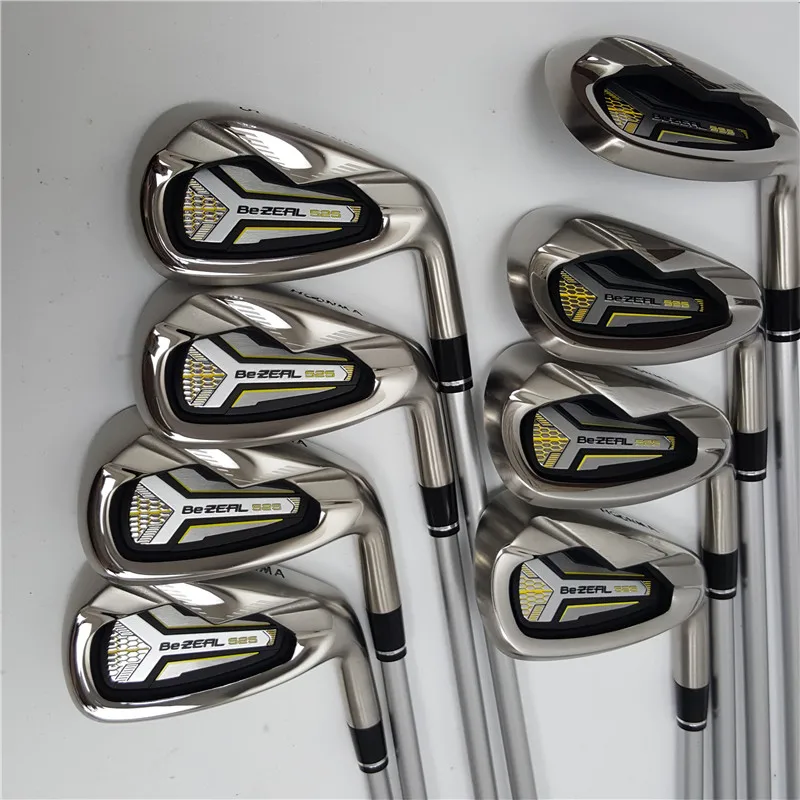 New Men's Golf Club HONMA BEZEAL 525 Golf Iron Set Graphite Golf Clubs Set R or S Flex with Head Cover