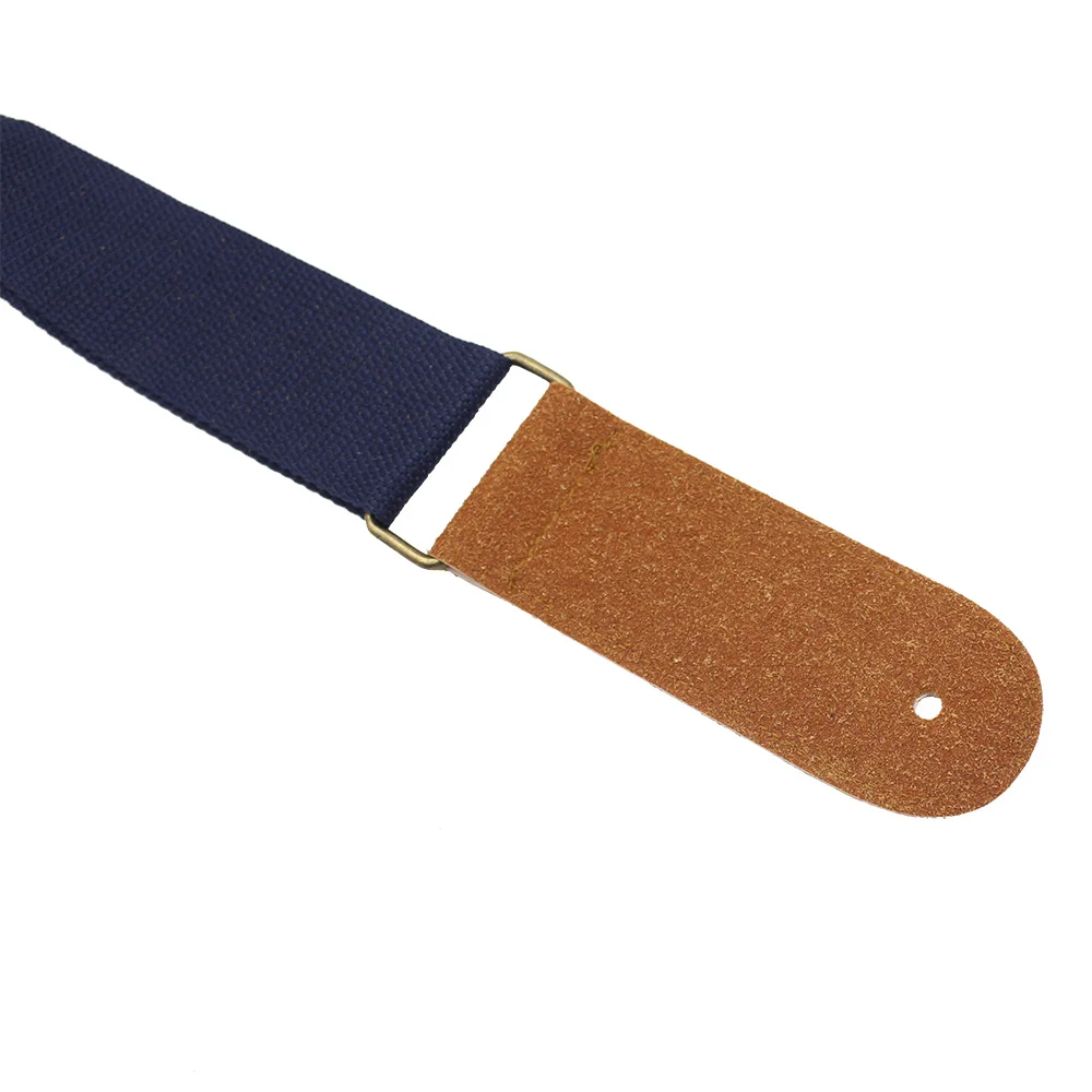 irin einstellbare gitarre gürtel woven baumwolle gitarre gurt mit leder enden für elektrische akustische folk gitarre komfortable free globa