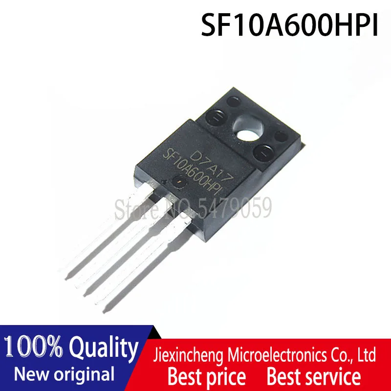 10pieces SF10A600HPI SF10A600 5A 600V TO220 New original