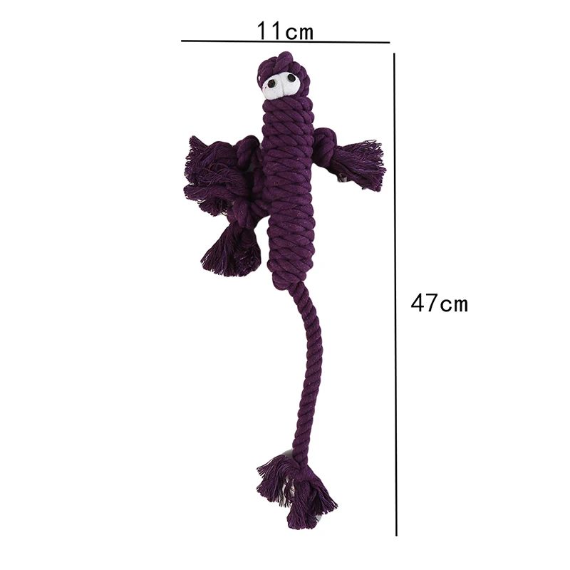 

Transer Pet Supply Dog Toys Dogs Chew Teeth Clean Outdoor Traning Fun Playing Green Rope Ball Toy For Large Small Dog Cat