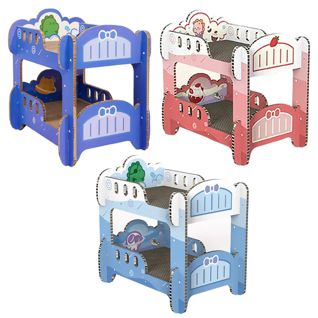 

Двухслойная Когтеточка для кошек, диван для отдыха, съемная кошачья доска для сна, защитная мебель для дома, расслабляющий отдых