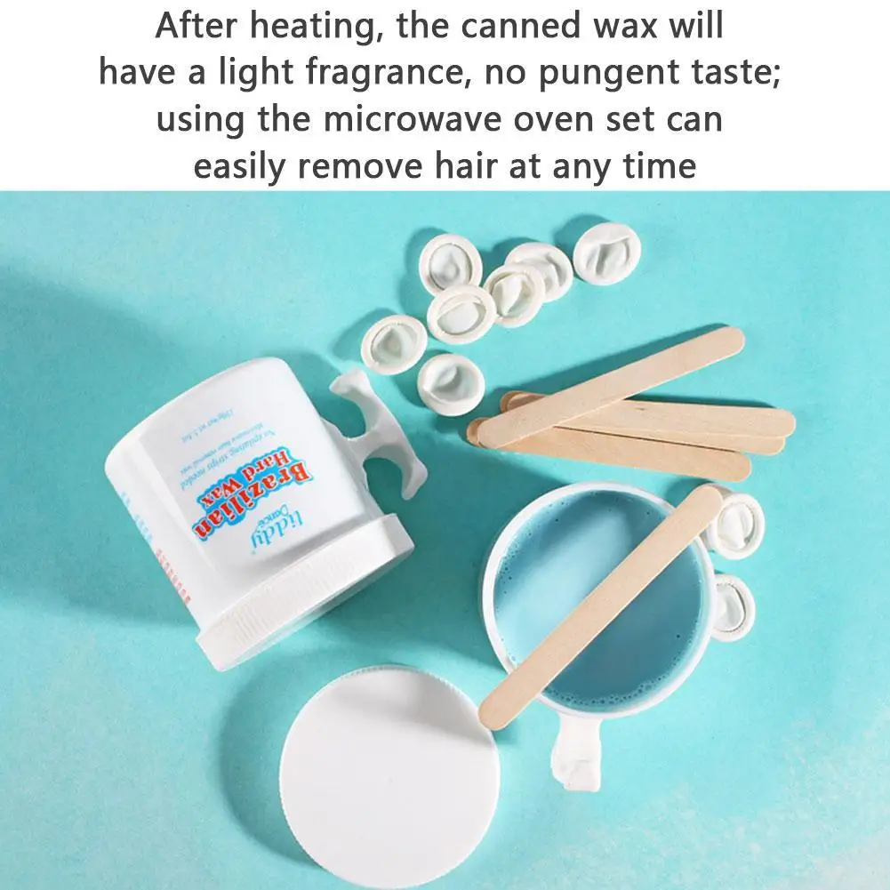 

Low-temperature Microwave Oven Paper-free Painless Quick Hair Removal Wax Set