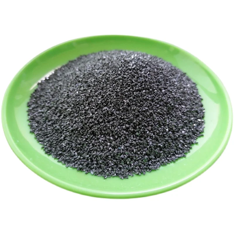 Black silicon carbide abrasive sand blasting derusting polishing sand blasting machine sand material stone carving