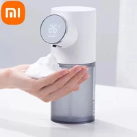 xiaomi soap dispenser automatic usb rechargeable 320ml liquid soap dispensers foam digital display home hand sanitizer machine