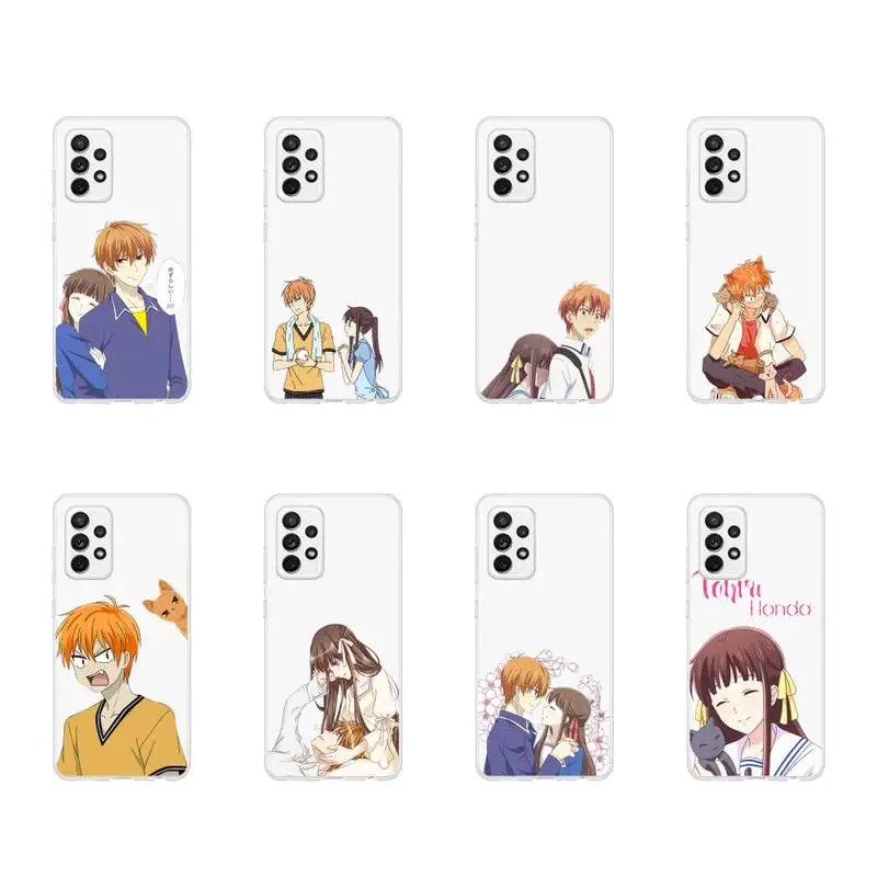 

Fruits Basket anome Phone Case Transparent For Samsung Galaxy A S Note 9 10 51 50 71 70 80 20 21 30s ultra plus