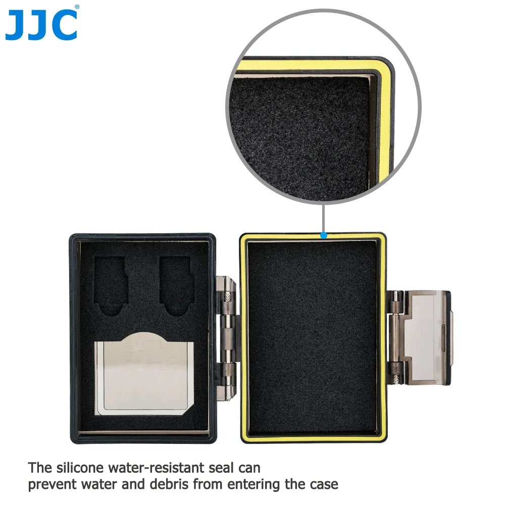 JJC Камера Батарея чехол слот для карт памяти Чехол Коробка SD карточка MSD Canon LP-E17