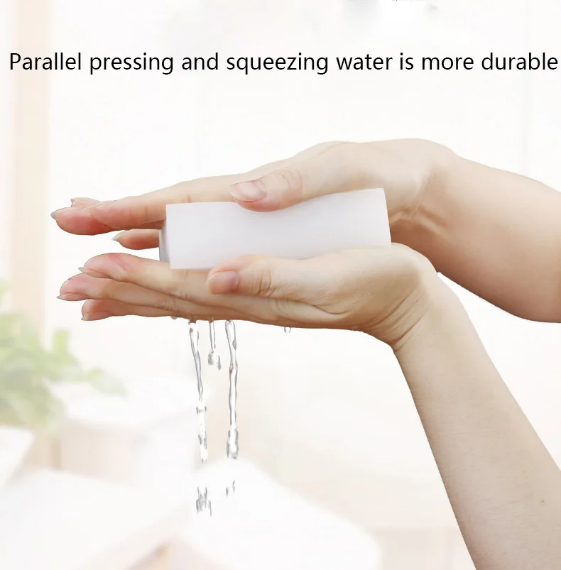 100 шт. белая меламиновая губка волшебная Ластик очиститель мочалки для кухни