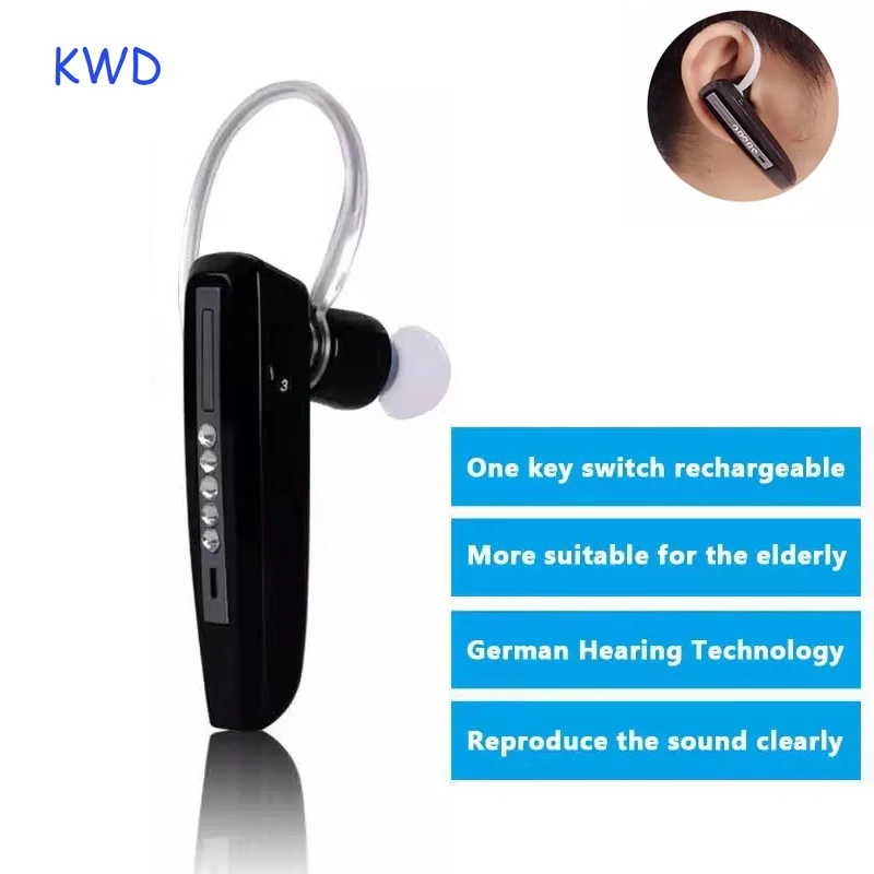 Перезаряжаемый слуховой аппарат в изысканном стиле наушники для страха 1 шт.