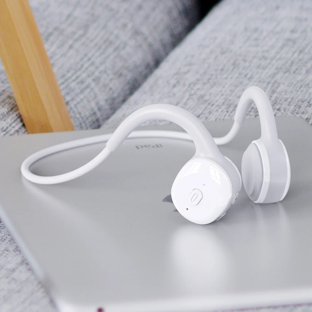 Наушники с костной проводимостью Беспроводная Bluetooth-гарнитура стерео защитой от