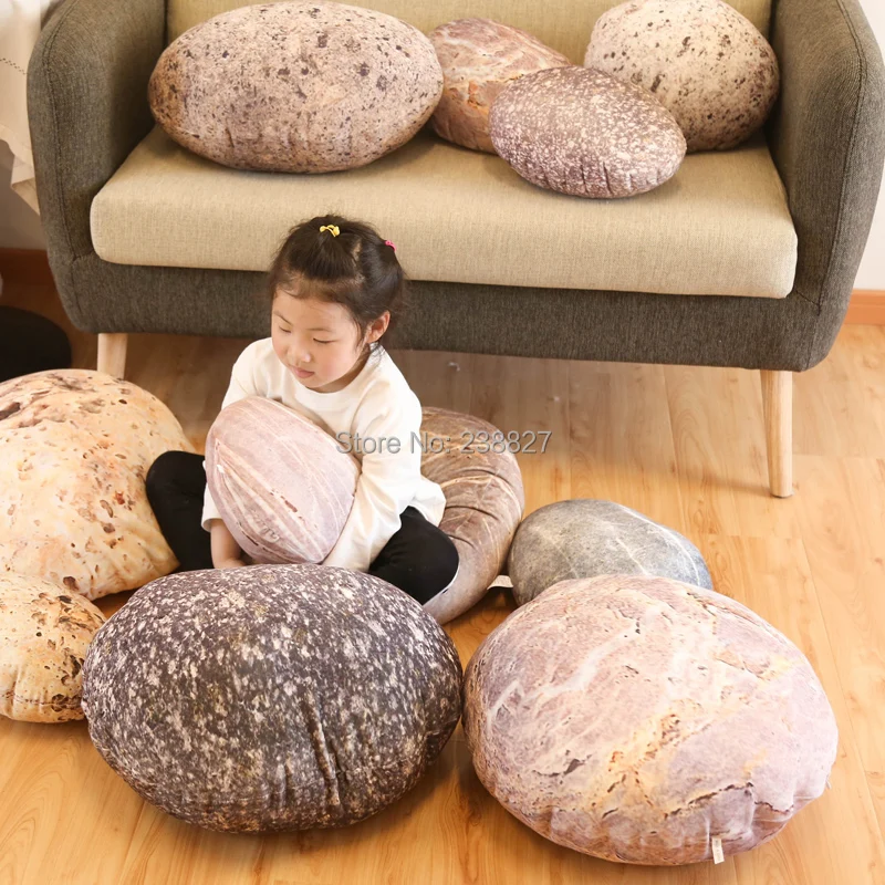 3D Cobblestone игрушка подушка Dakimakura спинки подушки рок креативные кровати