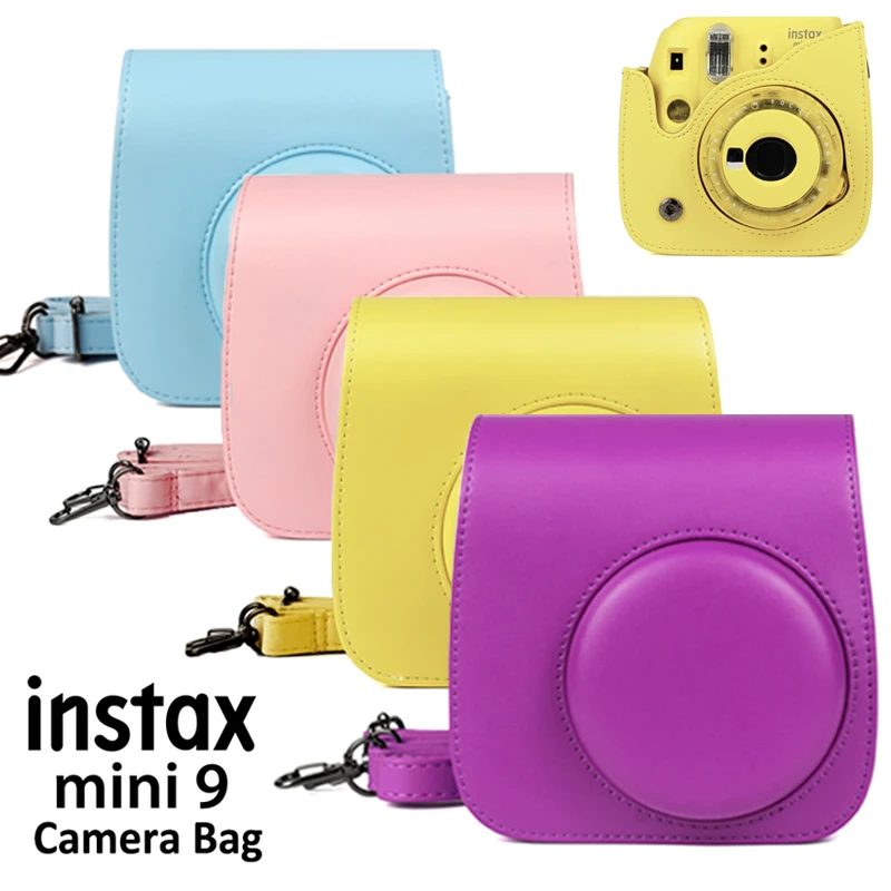 Стильный новый дизайн Наплечная Сумка чехол для Fujifilm instax Mini 8 9 мгновенная пленка