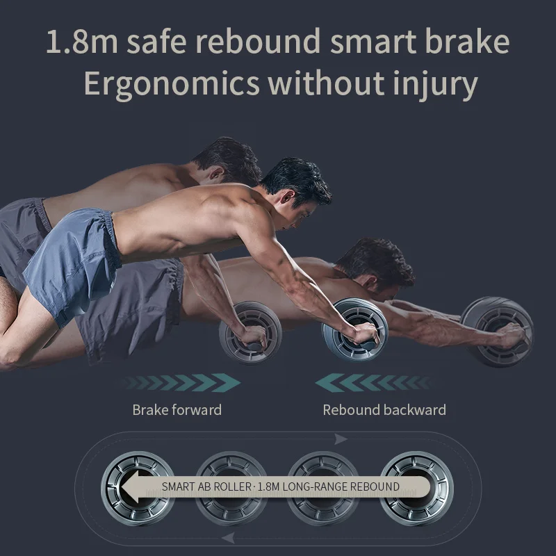 Абдоминальное колесо Главная Тренажерный зал ролик AB Ролик Гимнастическое