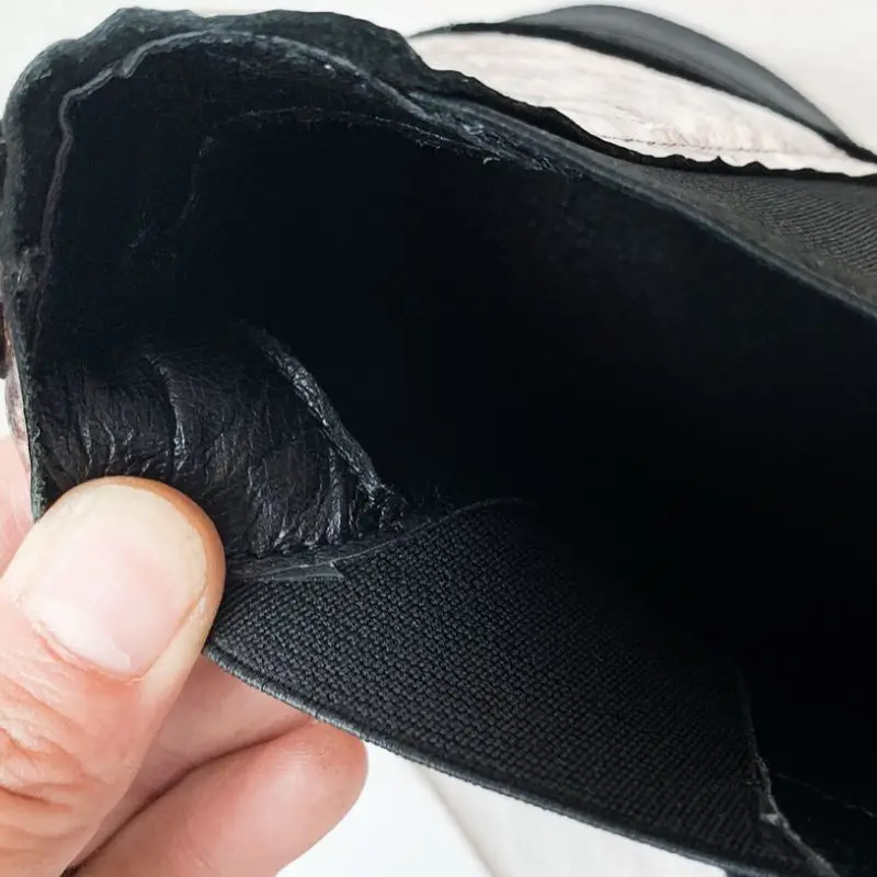 Tuyoki из натуральной кожи на толстой подошве 2020 хит продаж женские ботильоны