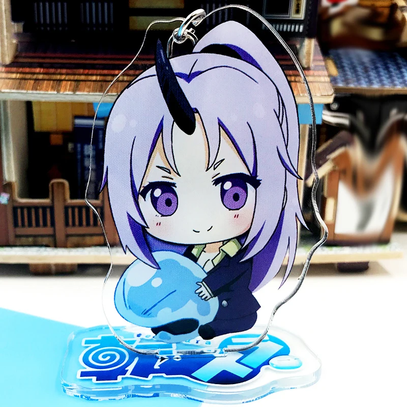 1 шт. аниме когда я перевоплотился в виде слизи фигурка на акриловой подставке