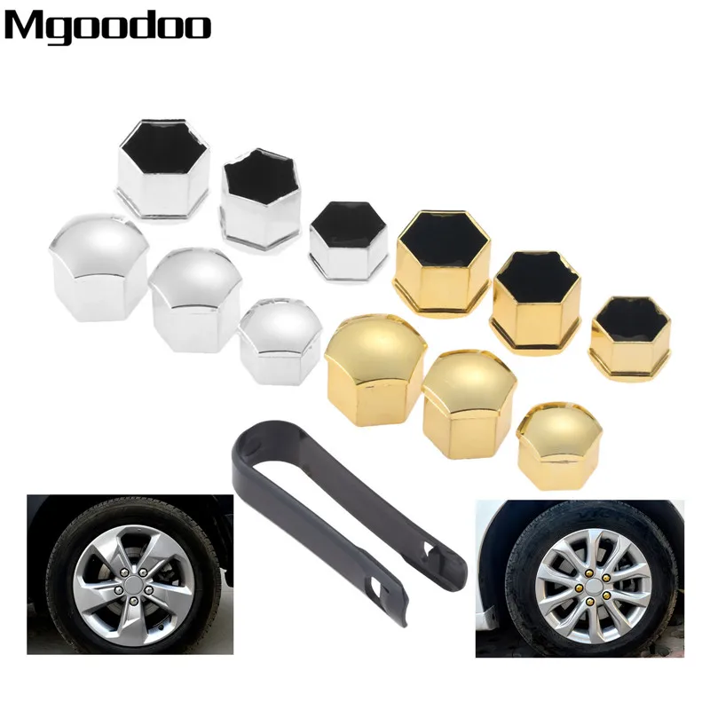 20Pcs 17mm Anti-Rust Car Wheel Nut Caps Auto Hub Screw Cover Bolt Rims Exterior Decoration Socket Protection Covers | Автомобили и
