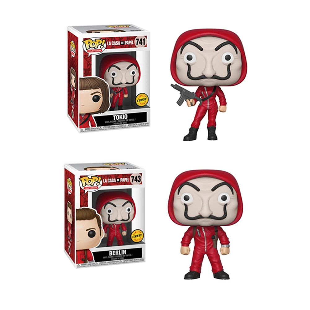 Funko POP La casa de papel Tokio The prospector Denver Берлинские виниловые фигурки игрушки