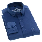 Aoliwen брендовая зимняя для мужчин Вельветовая куртка, Мужская облегающая футболка с длинными рукавами футболка из 100% хлопка, Мужская одежда, мужские повседневные однотонные мужские фланелевые рубашки