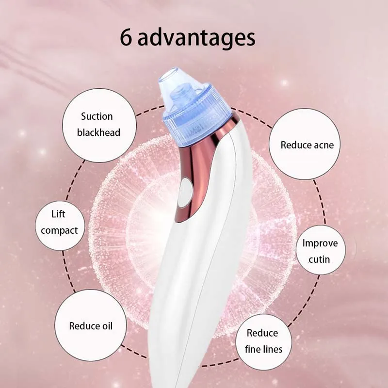 

Black Head Remover Strips Face Cleaner Liposuction Blackheads Electric Blackheads Absorber Facial Beauty Pore Cleaner skin care