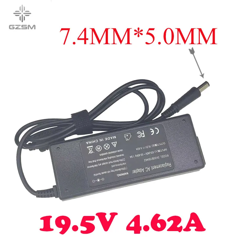 HSW 19 5 V 4.62A 7 4*5 0 мм адаптер для ноутбука переменного тока зарядное устройство Dell