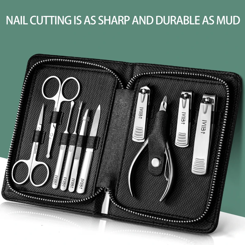 Кусачки для ногтей из нержавеющей стали набор маникюра профессиональные ножницы