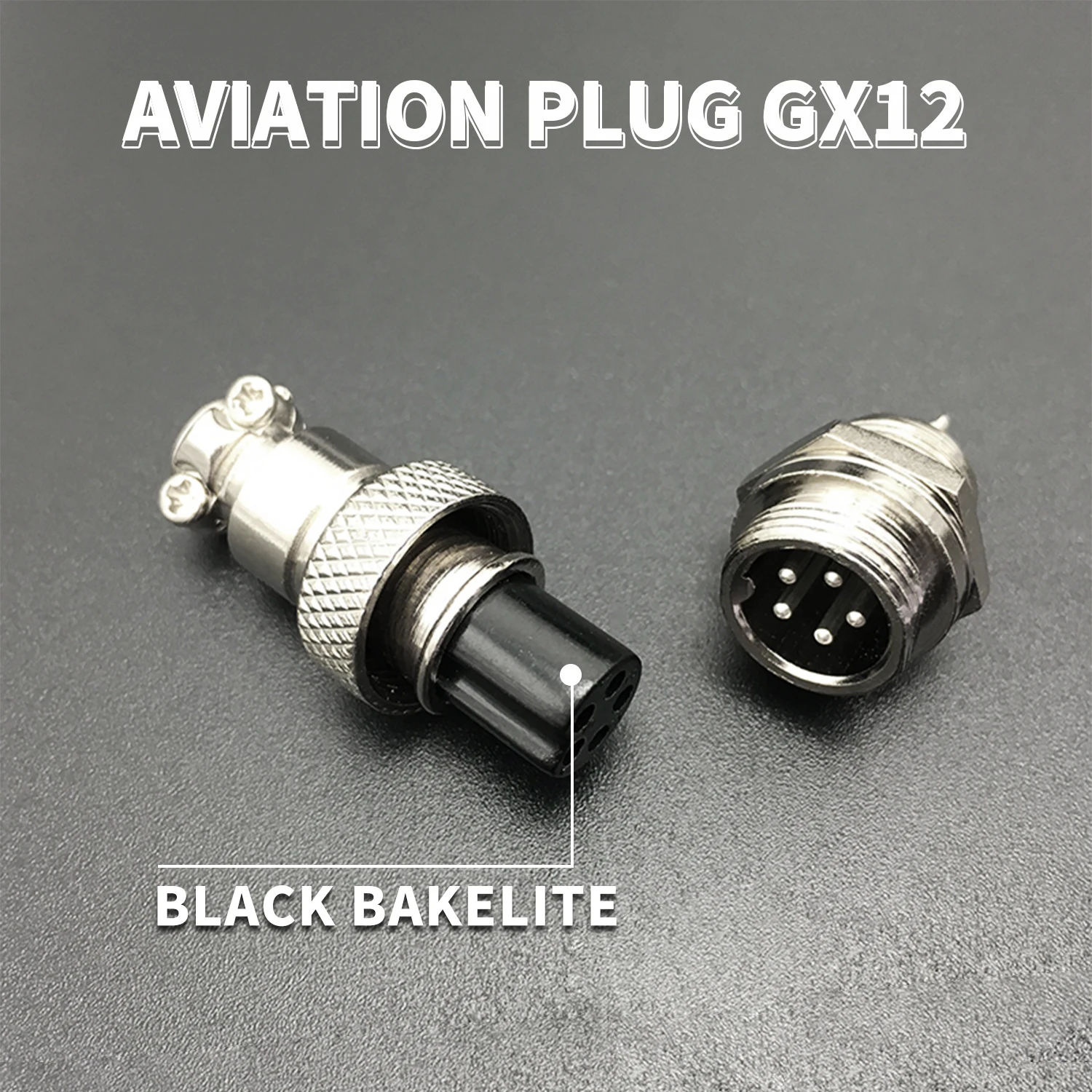1 компл. 7/16 &quotGX12 2 3 4 5 6 7-контактный штекер и гнездо 12 мм M12 Клеммная колодка Круглый