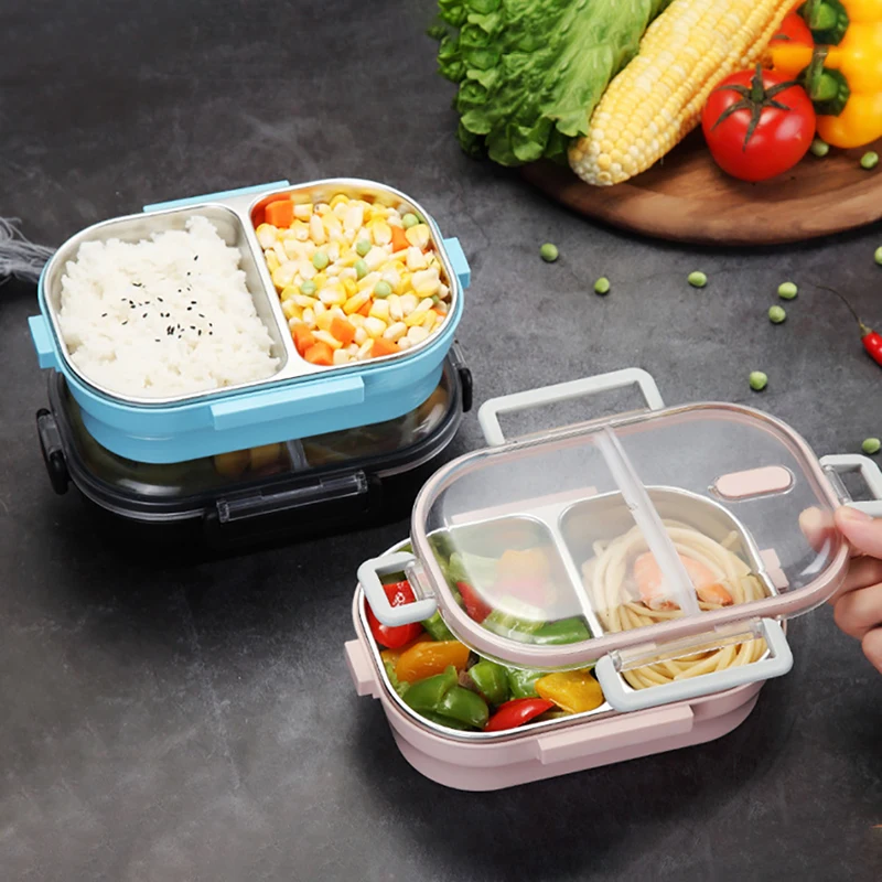 Baispo Bento Box японский стиль Портативный Ланч-бокс для детей Кухонные принадлежности