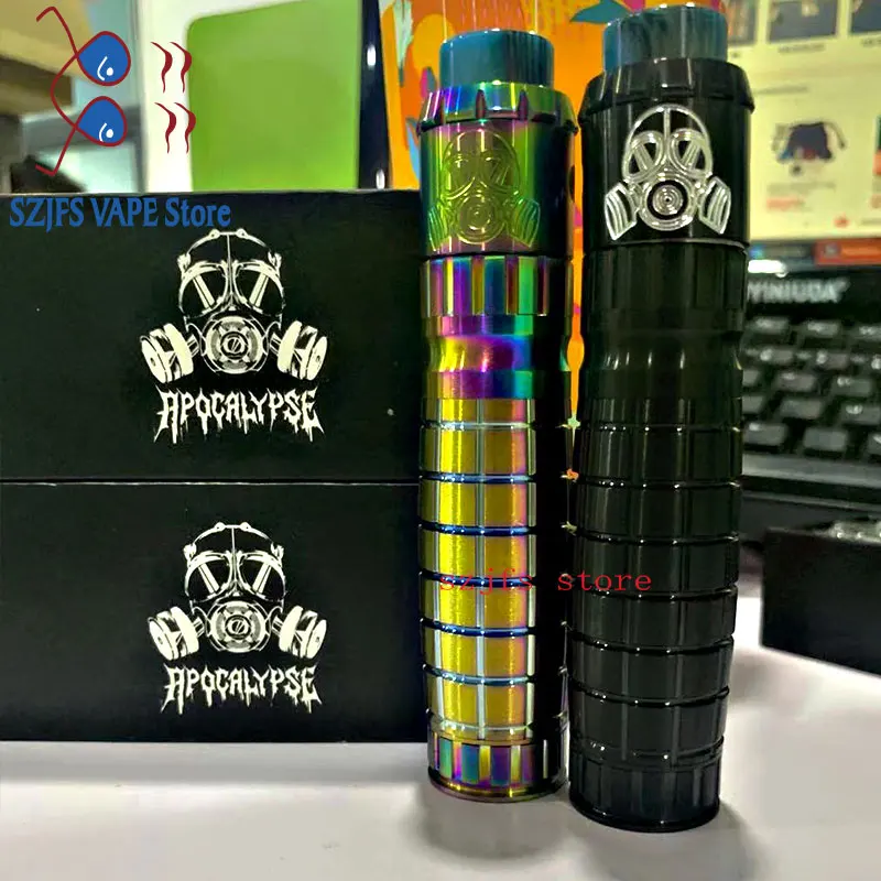 

HAMMERHAND mod QP KALI RDA Fatality RDA kit 18650 battery 25mm brass Mechanical Vaporizer mod VS AvidLyfe Ijust S Drag 2 sxk Kit