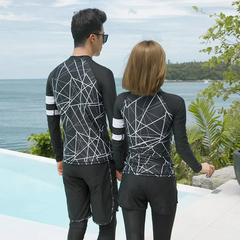 Мужские женские мужские рубашки с длинным рукавом шорты штаны парные купальники