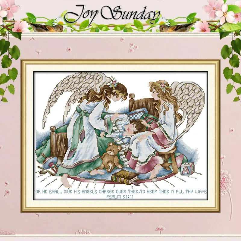

Dream Angel Patterns Counted Cross Stitch 11CT 14CT Cross Stitch Sets Wholesale Chinese Cross-stitch Kits Embroidery Needlework