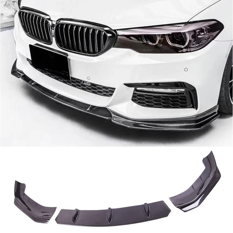 

F-D Style Carbon fiber Front Lip Spoiler For BMW 5 Series G30 G38 530i 540i