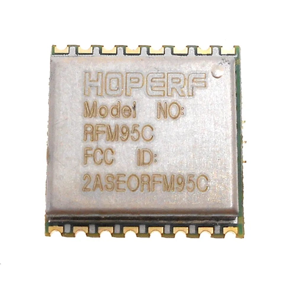 

1PCS RFM95C RFM95 RF receiving module LoRa / FSK ultra-low power consumption 868MHZ / 915MHZ passed FCC certification