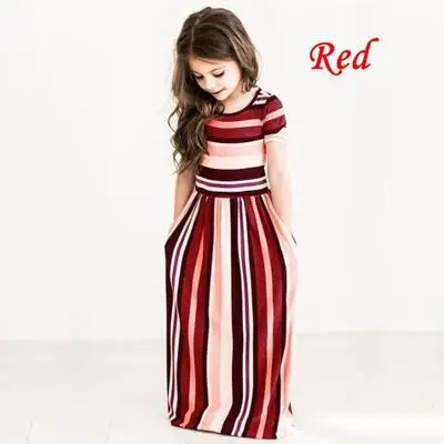 Waiwaibear Summer Baby Dresses For Girls Kids Long Costumes Beach Dress Party Clothes Princess JMPi80 | Детская одежда и обувь