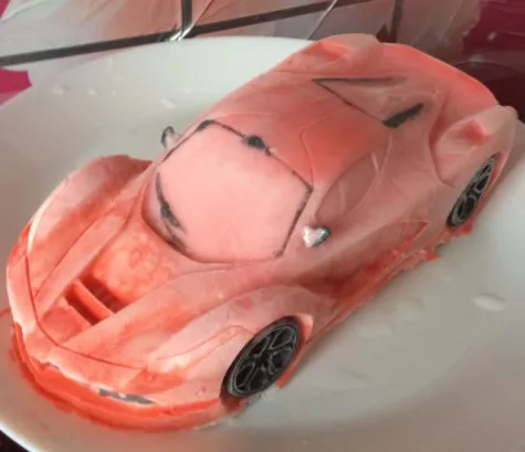 3D мультфильм Мороженое муссовый торт плесень спортивный автомобиль моделирование силиконовой пленки автомобиля формы для выпечки