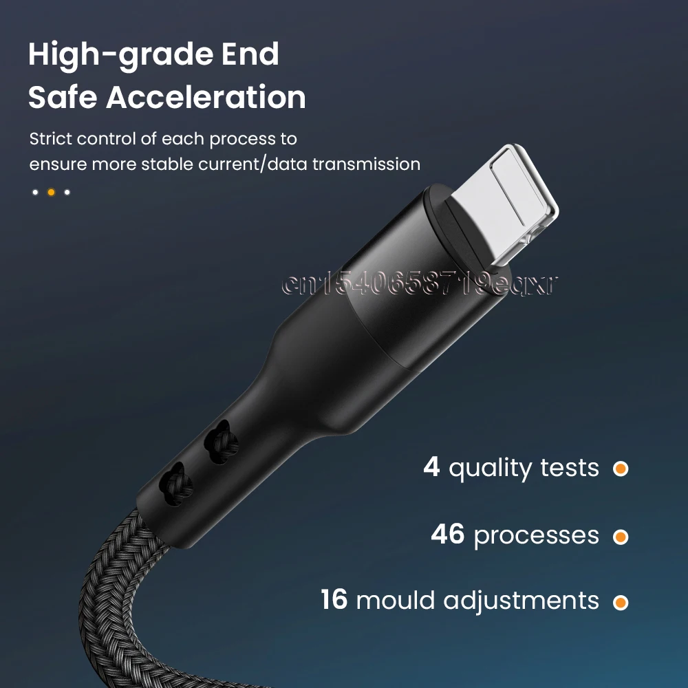 PD 20 Вт USB C кабель для быстрой зарядки iPhone 13 12 11 Pro Max XS X XR 8 Plus Быстрая зарядка Type