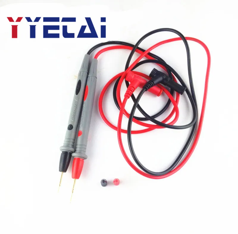 

NEW 10A 20A Gray extra-fine meter pen Extra-pointed meter pen Gold-plated copper needle Multimeter pen extra-fine with cap