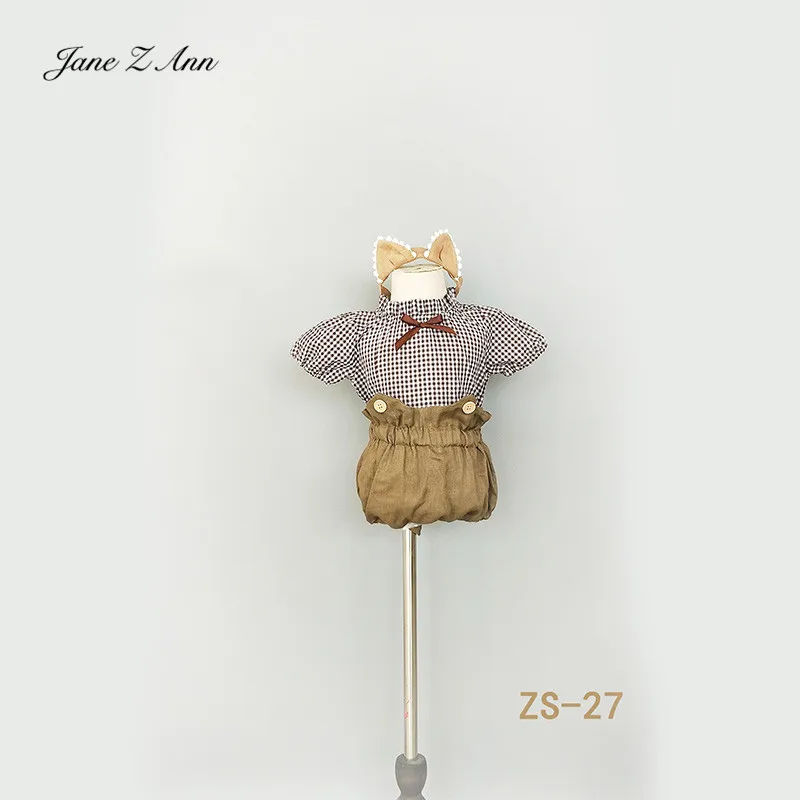 ZS-27 Jane Z Ann/детская одежда для фотосъемки 3-6 месяцев Новинка года; студийная одежда для фотосъемки наряд для фотосессии для маленьких девочек - Цвет: ZS-27