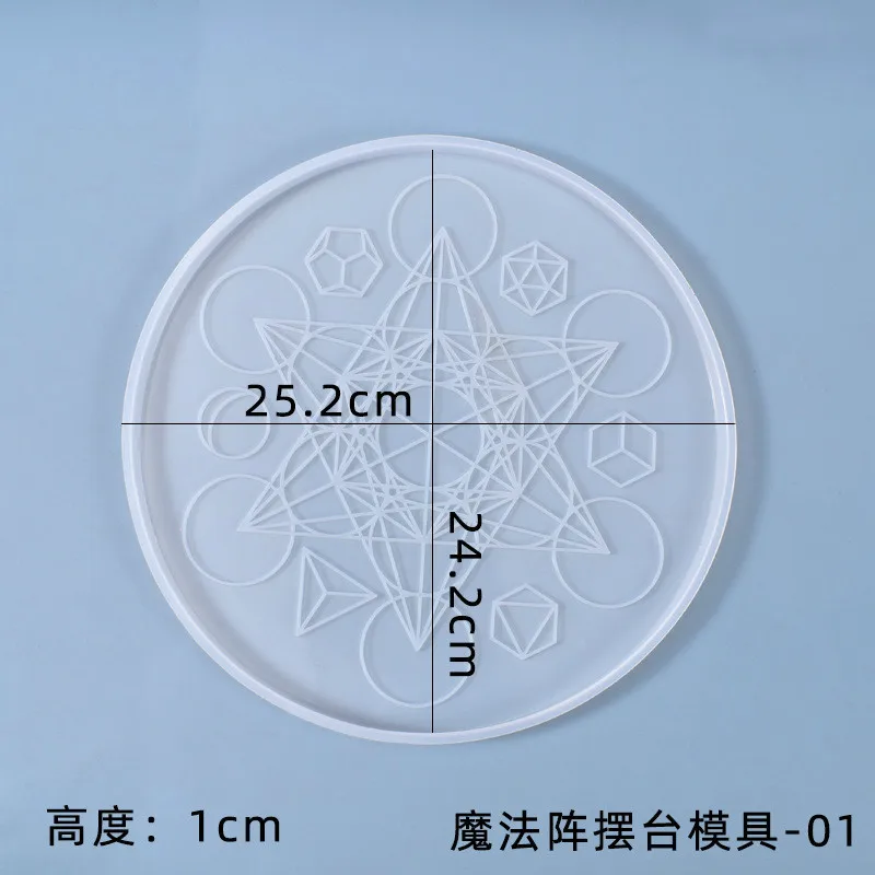 Прозрачная силиконовая форма для высушенных цветов из смолы декоративное