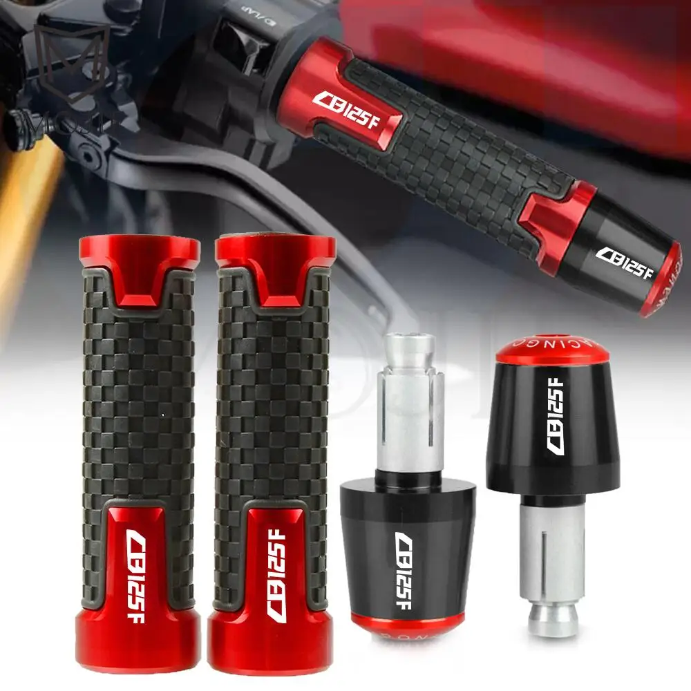 

Motorcycle Accessories Handlebar Grips For HONDA CB125F CB125 F CB 125F 2016 Handle Bar End Vibration Damper Accessories moto