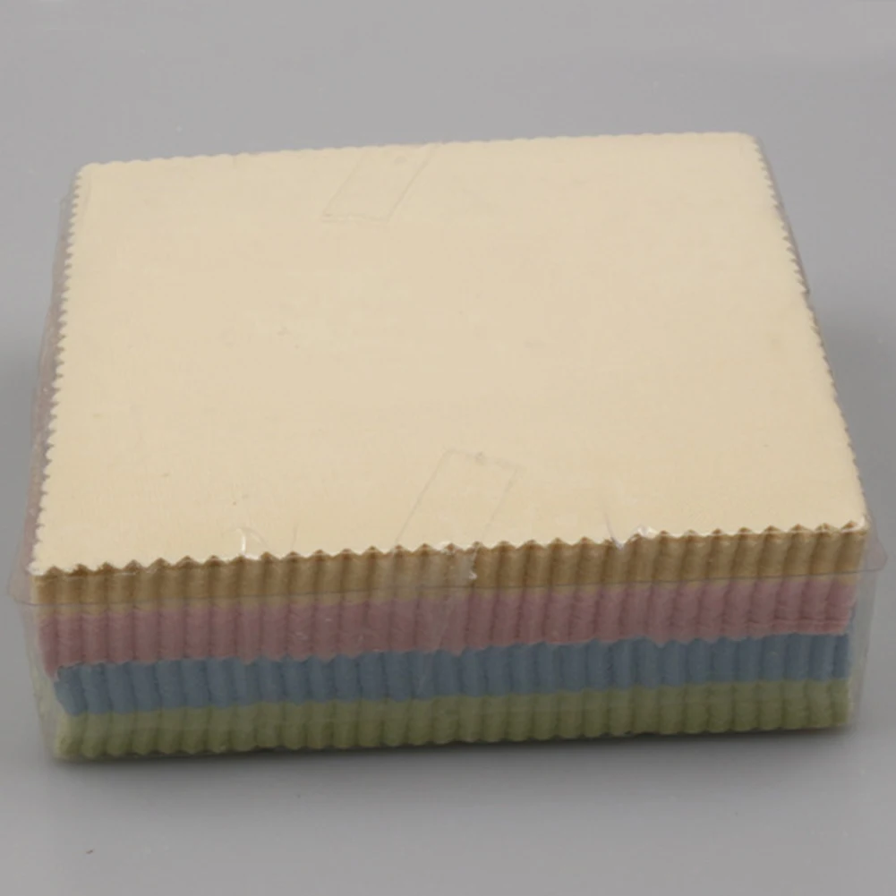 Салфетка из микрофибры для чистки очков 14*17 см Ткань очистки объектива телефона